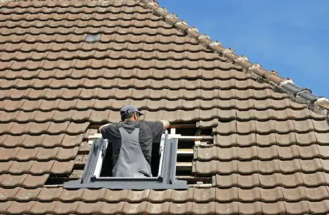 Pose de velux - Trévé